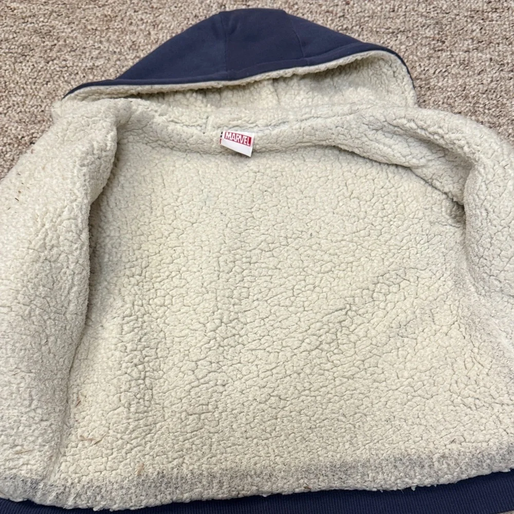 Marvel Navy and Cream Superhero Jacket - Picture 4 of 5